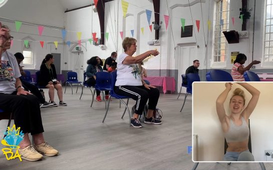 charlie teaching dance