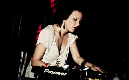 Photo of Annie Mac DJ'ing