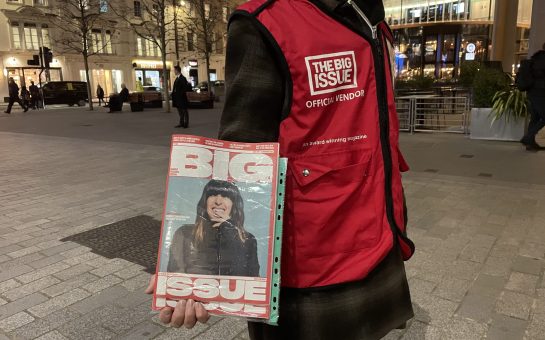 big issue vendor