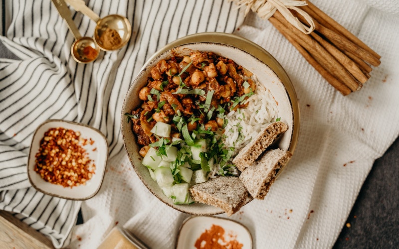 Vegan Chilli bowl