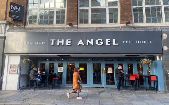 Angel pub in Islington
