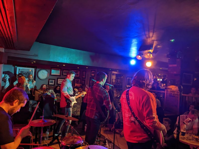 The Spice of Life in Soho hosting local bands