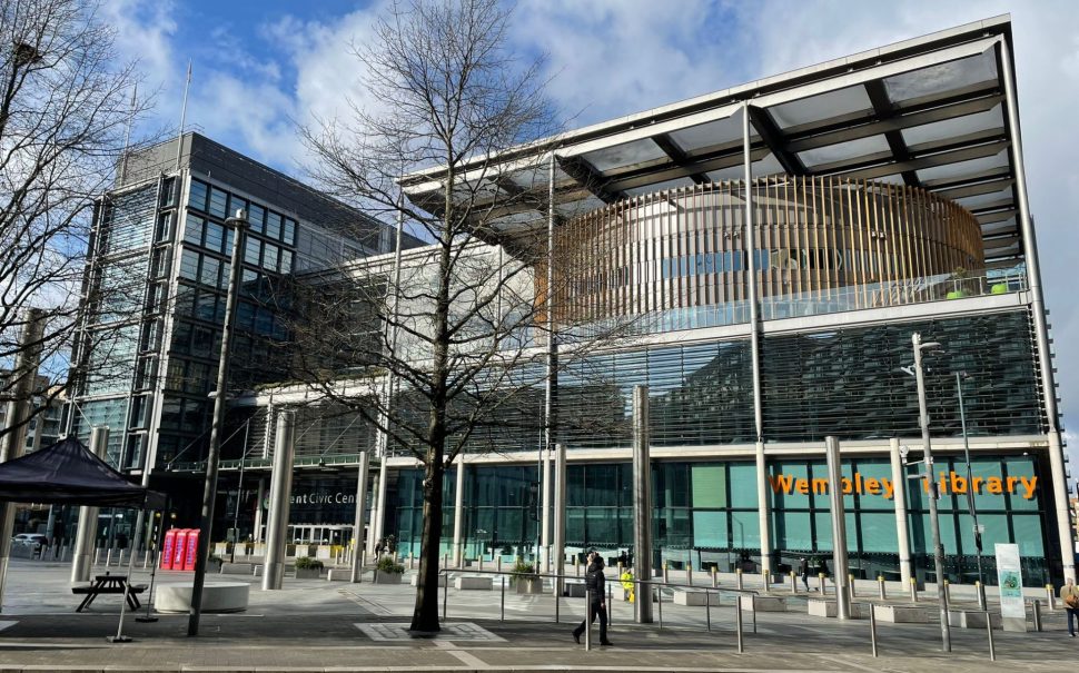 Front of Brent Civic Centre building