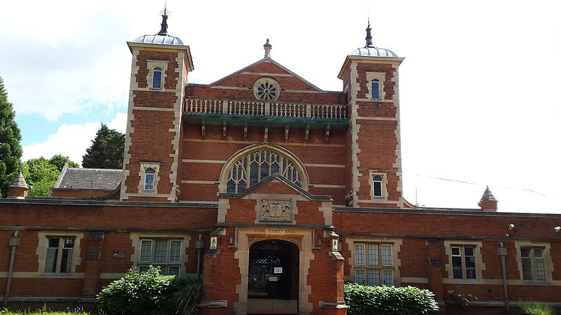 The front of the Harrow Arts Centre's Elliot Hall