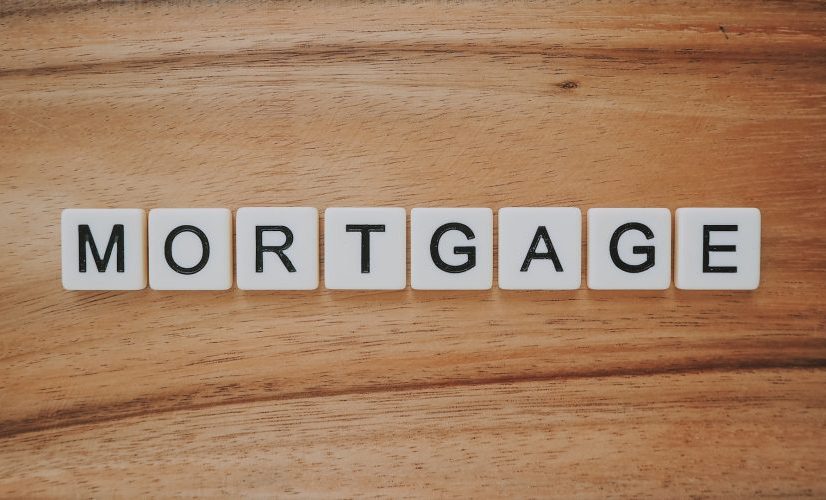 Scrabble tiles spelling out MORTGAGE
