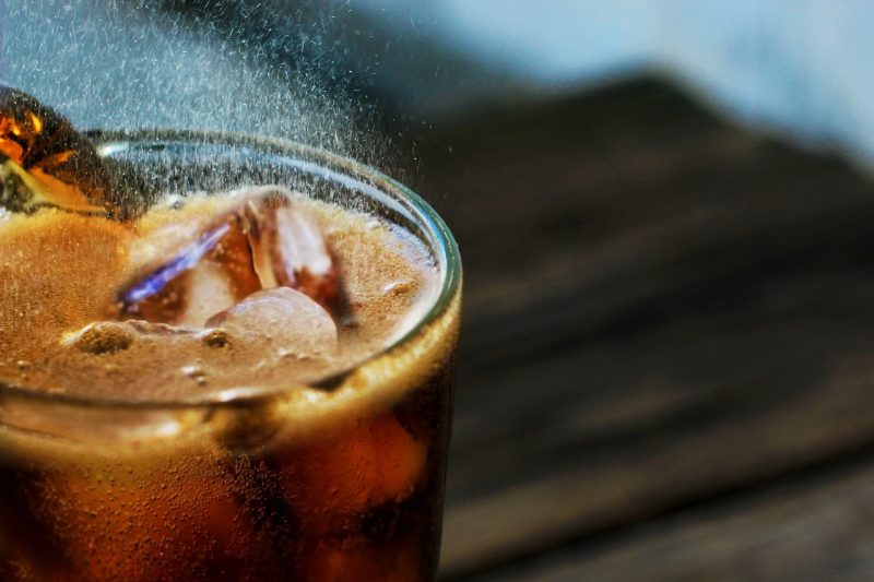 A fizzy drink