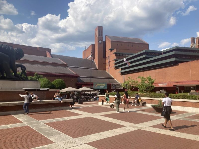 The British Library main enterance