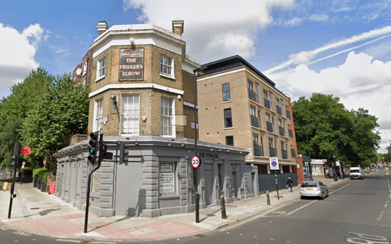 The Fiddler's Elbow, an iconic music venue in Camden.