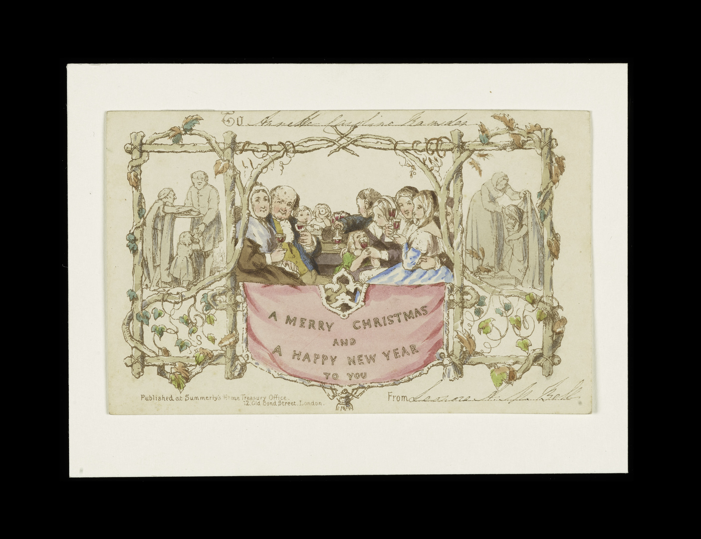 First ever Christmas card turns 180 years old