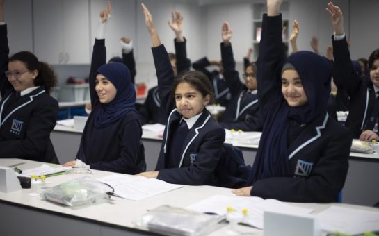 Pupils in a classroom