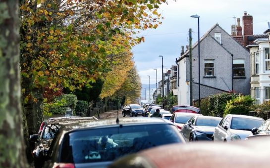 Cars parked along pavements. (Picture credit: Boys in Bristol photography)