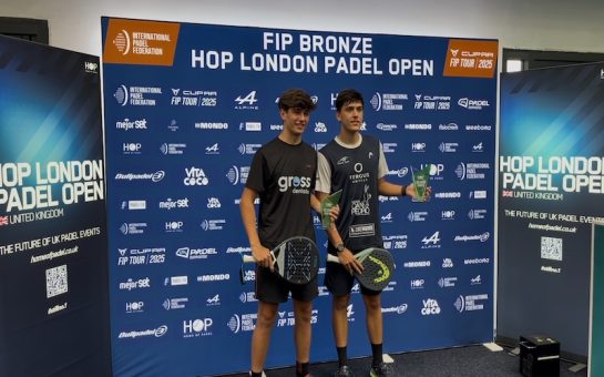 Young Spanish victors, Jaume Romera Barcelo and Marcos Gonzalez Blanco. (Picture credit: Charlotte Wilson)