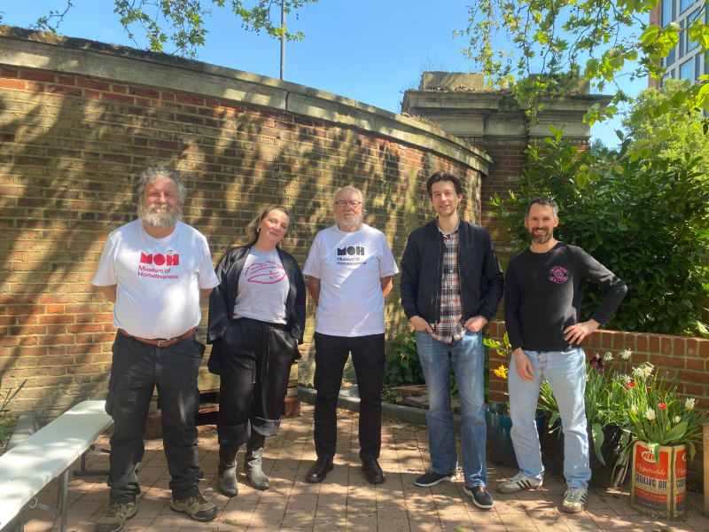The Museum of Homelessness founders and team.