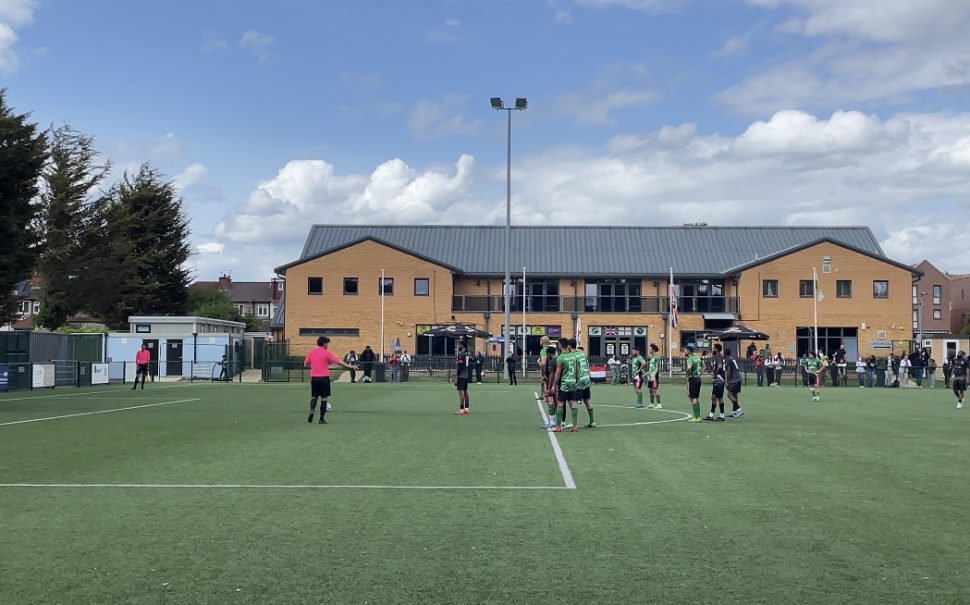 Sudan vs Palestine charity football match