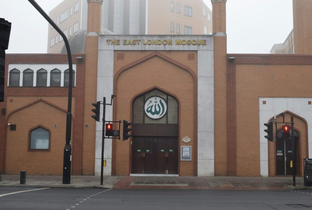 East London Mosque exterior (Credit: Free to use from Unsplash)