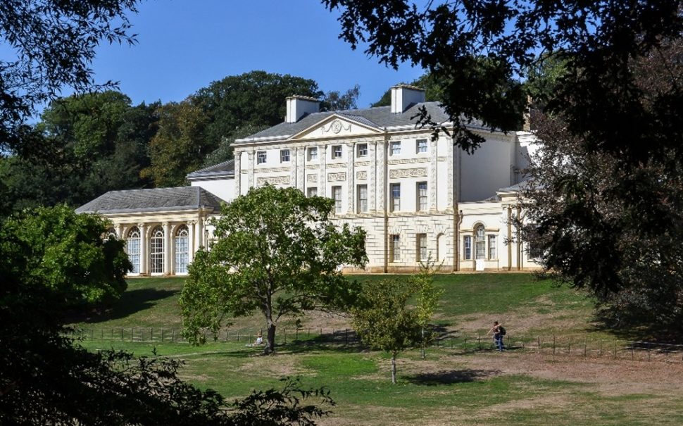 View of the front of Kenwood House