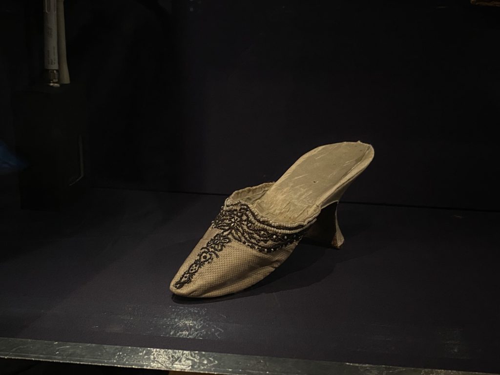 Marie Antoinette's tiny shoes