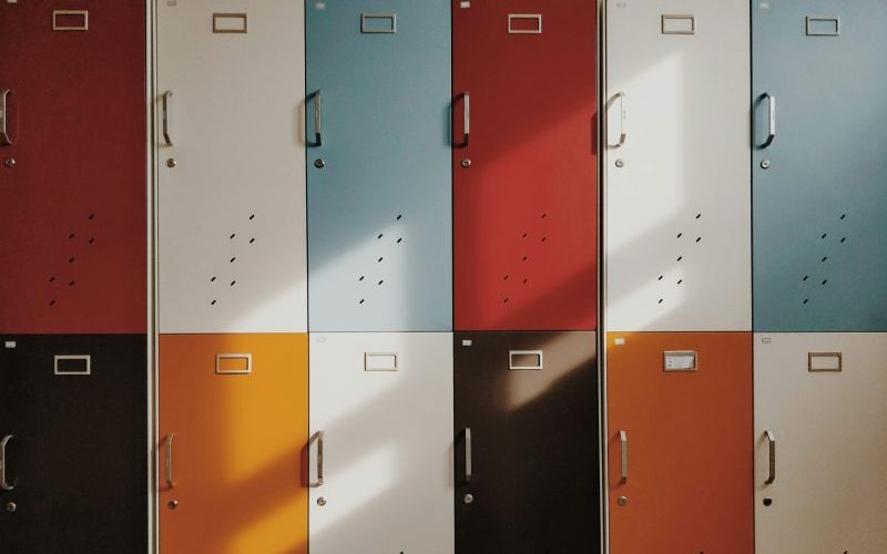 school lockers