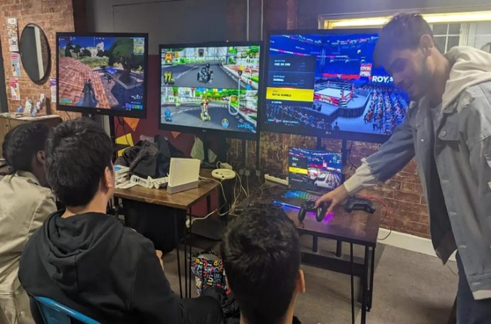 Children at LIFT Islington youth club.