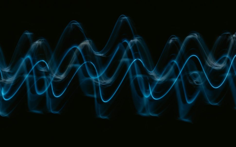 Sound waves. Credit: Pawel Czerwinski on Unsplash