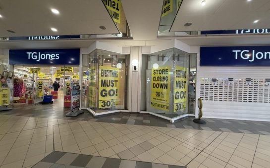TGJones in Edgware closing